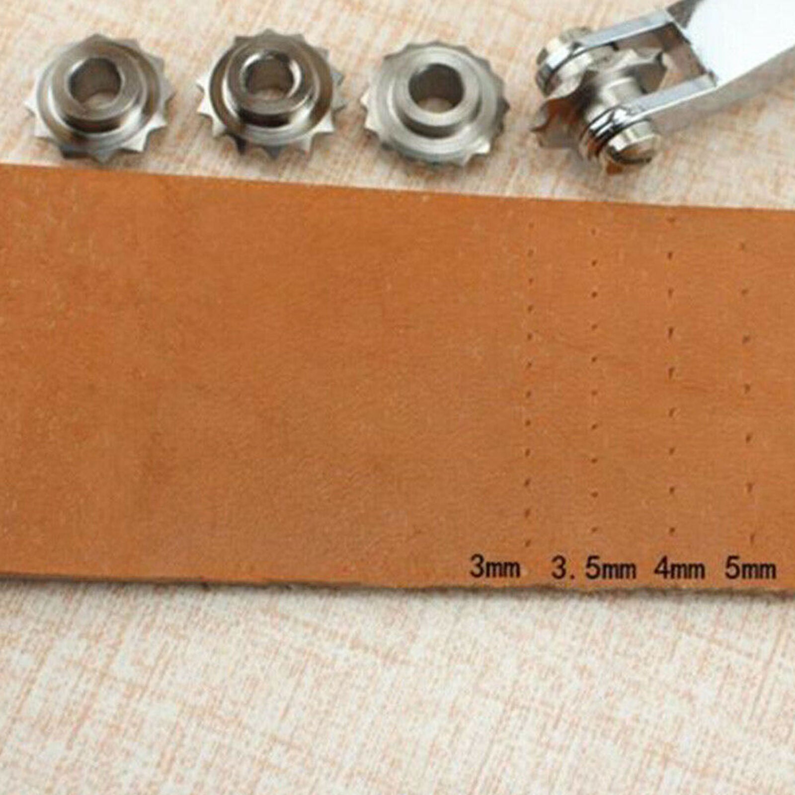 Leather Spacer Craft Sewing Wheel Roulette Tool Stitch Over Marker