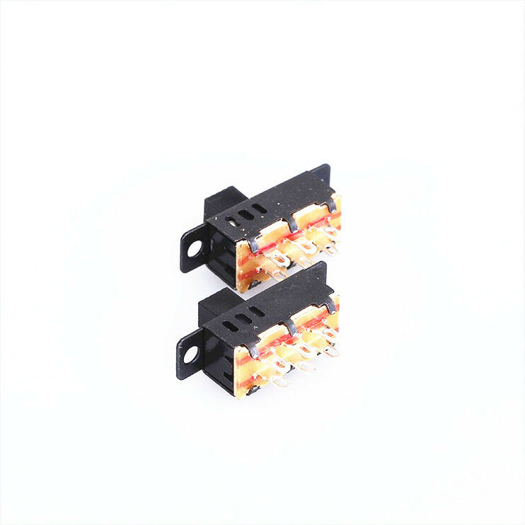 20Pcs Panel DC 50V 0.5A 2 Position DPDT Mini Slide Switch 6 Pins SS-22F25G5
