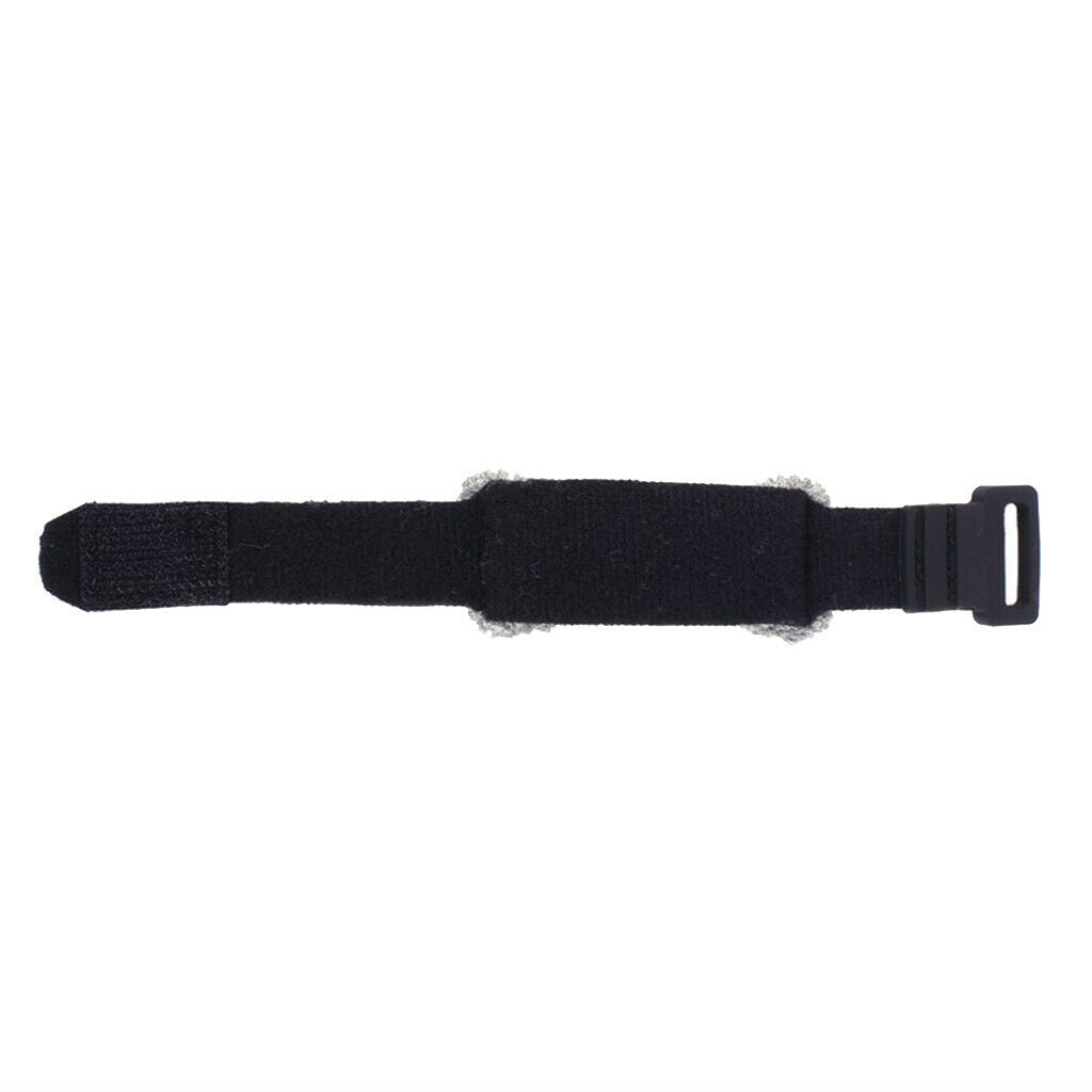 Pro Guitar String Muter Dampener Guitar Bass Parts Accessory Black 20x2.5cm
