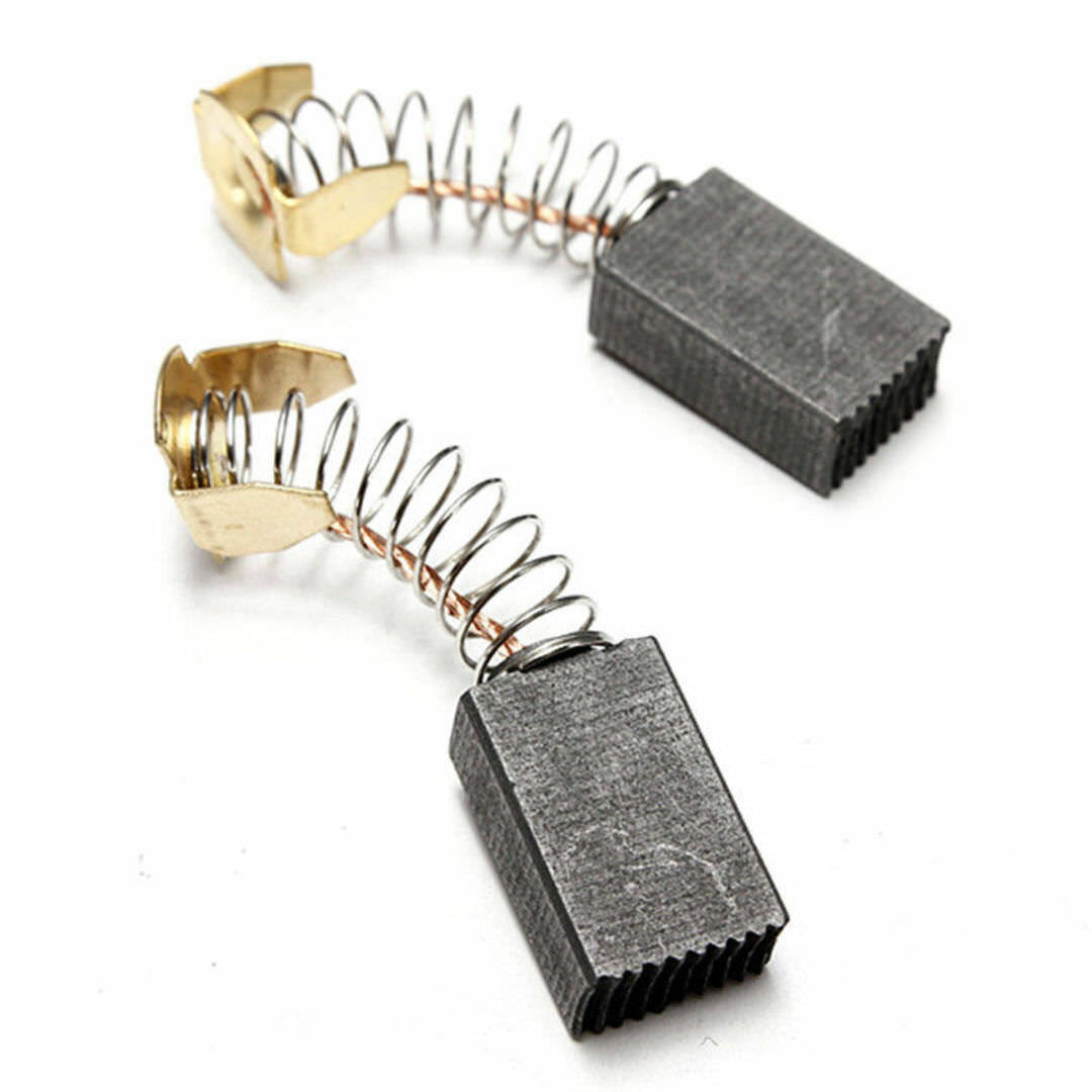 2Pcs 15*10*6mm Carbon Brushes Bush Repairing Part for Generic Electric Motor New