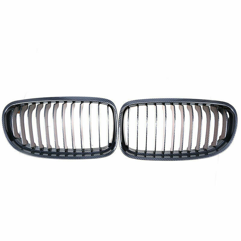 For BMW 3-Series E90 E91 328i 335i 2008-2011 Carbon Fiber Front Kidney Grille