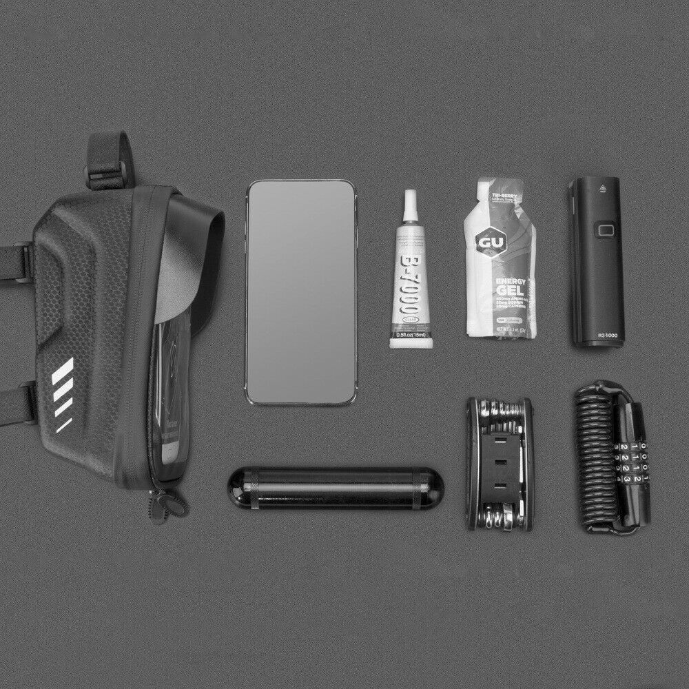 Frame Bike Bag Top Tube Cycling Bag Bicycle Touch Screen Bag Sunshade