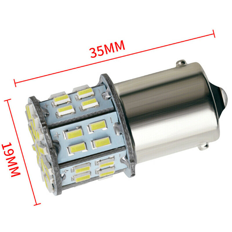 4X 1156 BA15S 50SMD 3014 LED ReplaceFBnt Bulbs Car Interior RV Camper Lig.l8