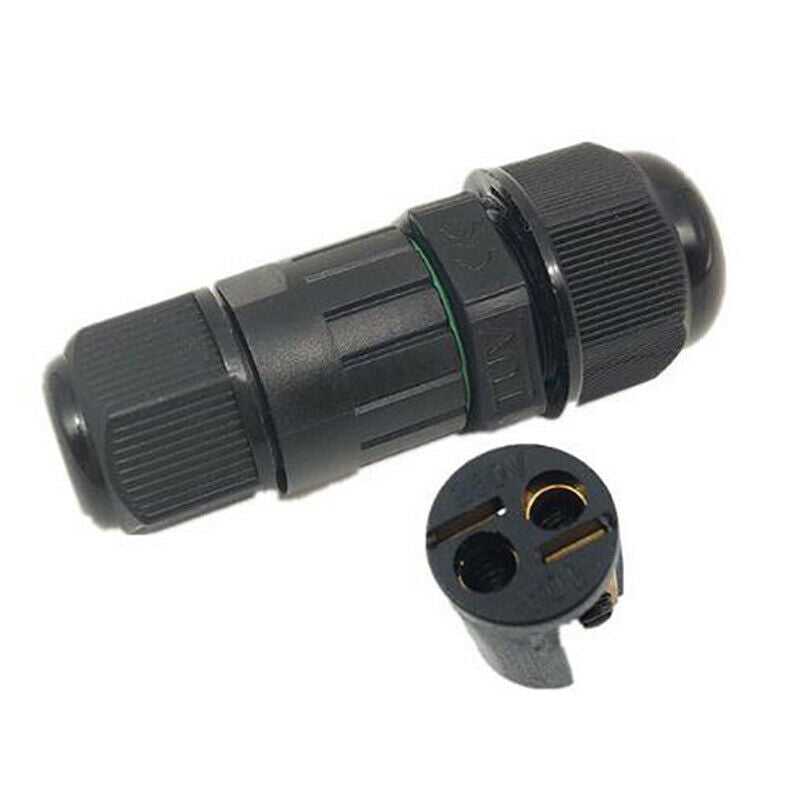2Pin Mini Core Joint Outdoor IP68 Waterproof Electrical Cable Wire Connect G WF