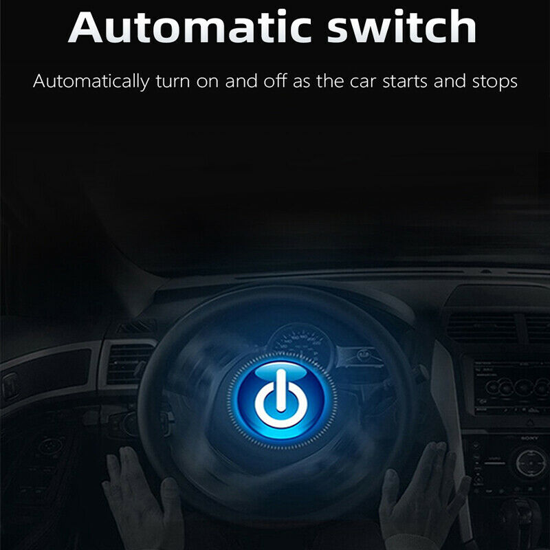 12V-24V Car Motorcycle Clock LED Luminous Speedmeter Circular Display KM/H MPH