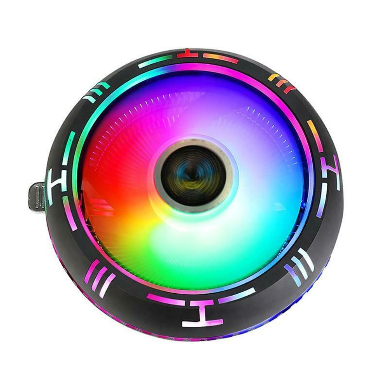 RGB LED Case Fan,Quiet Edition High Airflow Color LED Case Fan Chassis Radiator