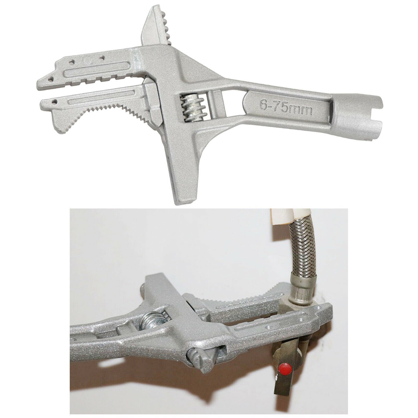 Wide Mouth Universal Key Nut Wrench Home Bathroom Hand Tools Spanner Wrench