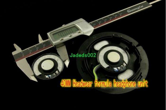 2pcs 108DB Headphone speaker 40mm 32Ω upgrade earphones repair DIY For DJ HI-FI