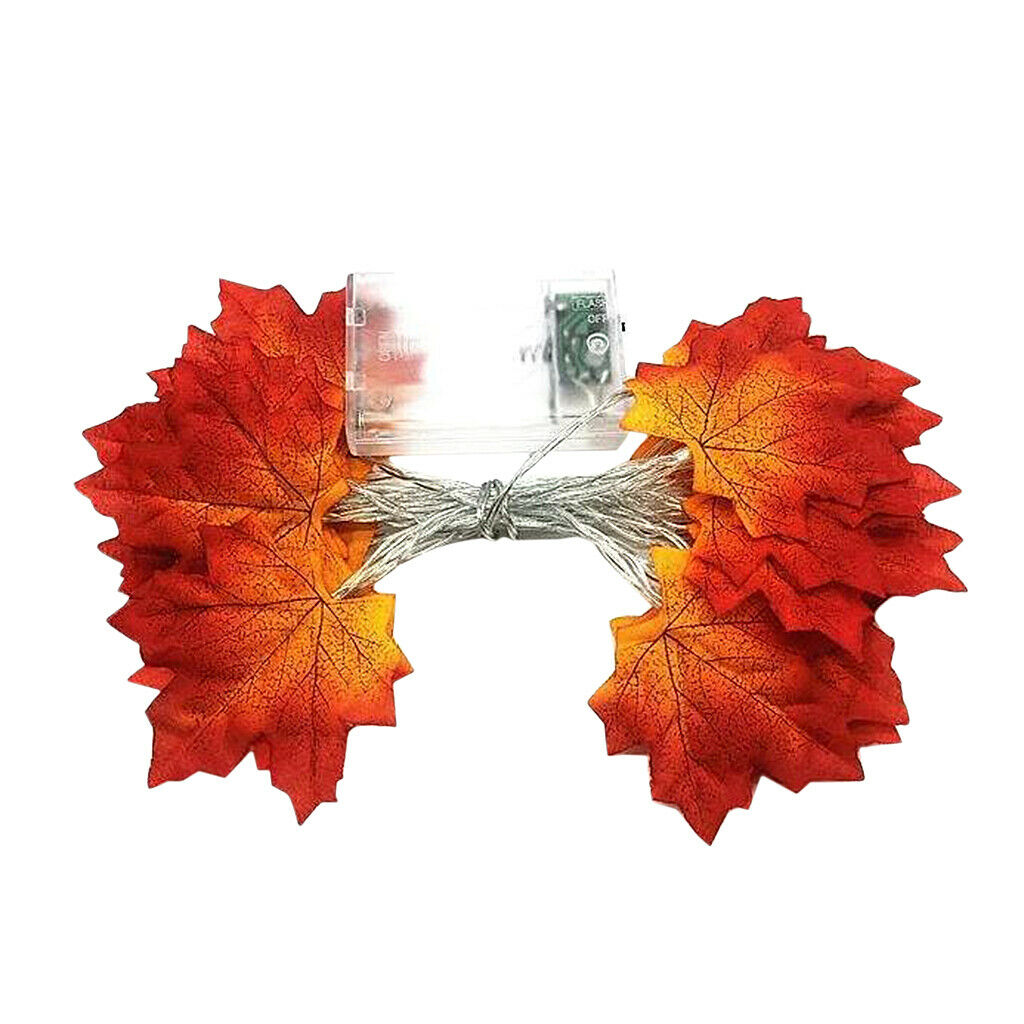 10/20/30/40/100 LED Maple String Light  100 Leds 10m 30 Battery Powered
