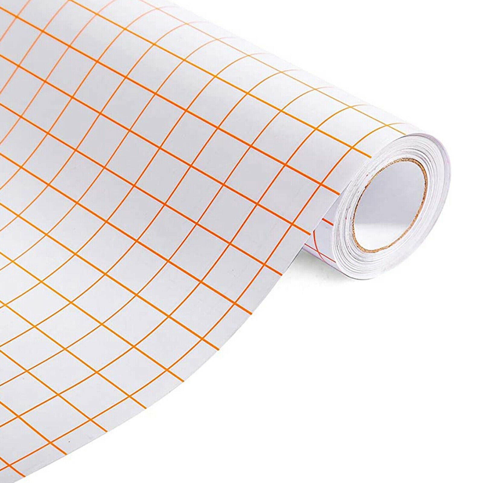 Vinyl Transfer Paper Tape Roll 12" x 79 inch with Alignment Grids Decals Windows