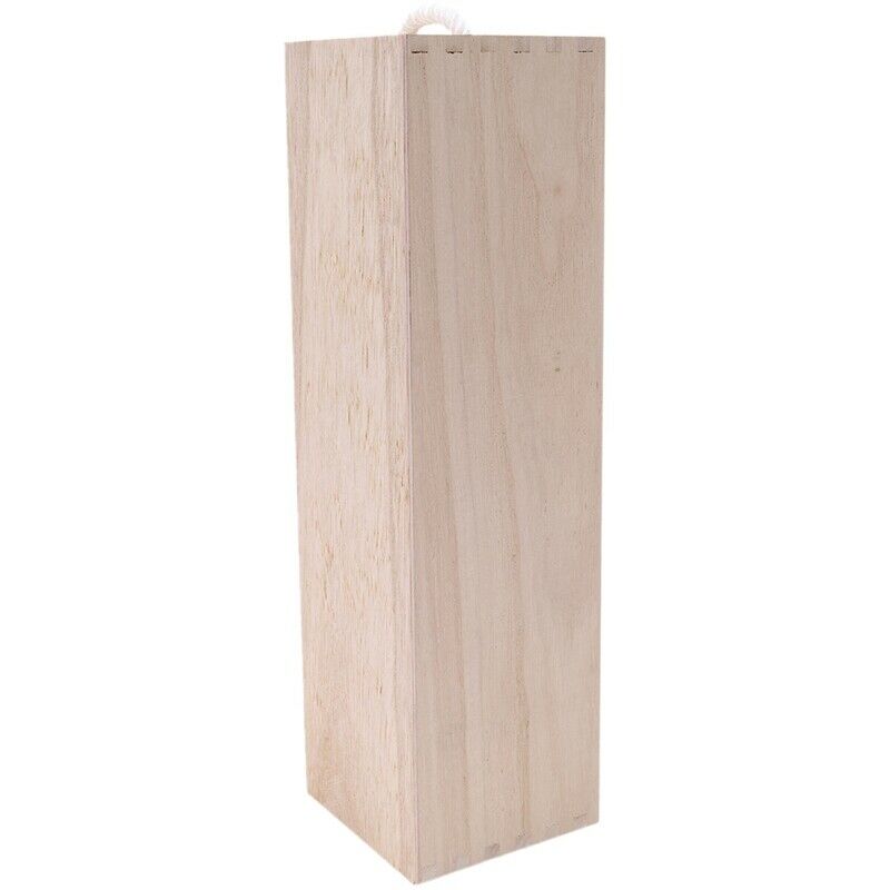 Red Wine Bottle Wooden Packing Box For Hampagne Flute Special Wooden Gift WrapK1