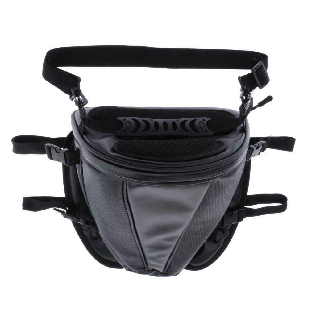 Riding Motorcycle Motorbike Tail Bag Multifunctional Shoulder Bags PU Leather