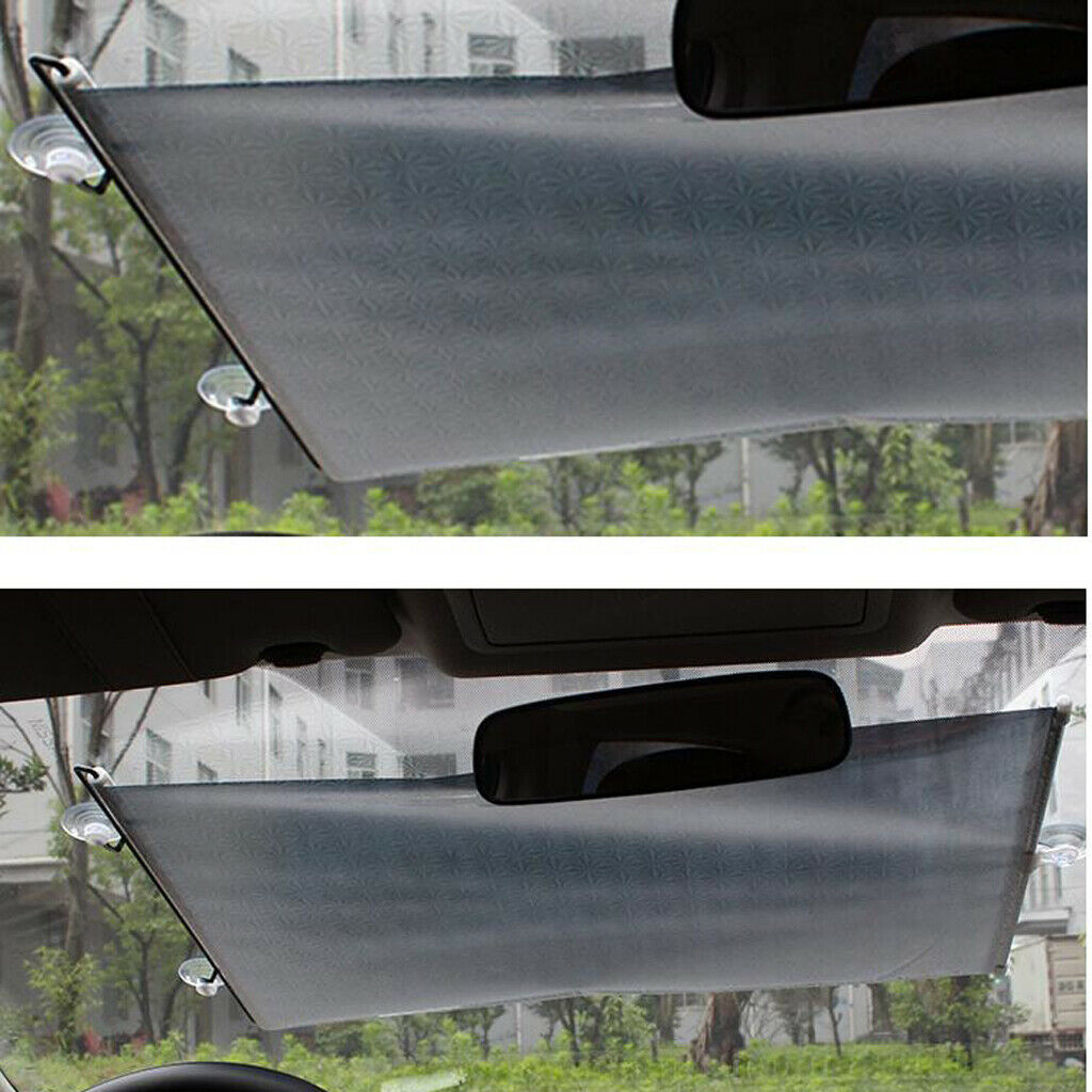 Car Sun Insulation Curtain UV Protection Retractable Shield Cover 40x60cm