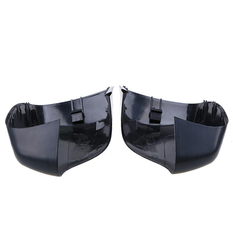 2PCS Matte black Rear ViewÂ Mirror Covers Left,Right FitÂ for BMW X5 E53 1999-2006