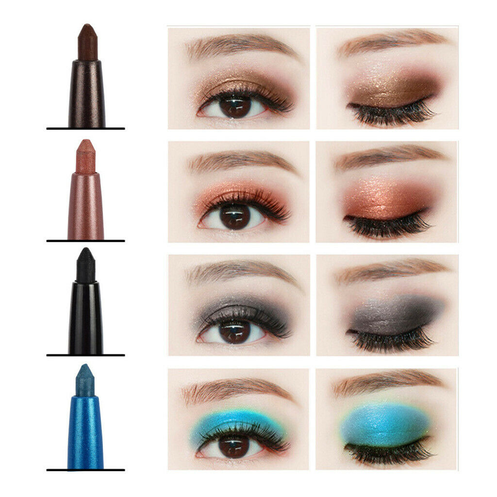 12 Color Glitter Eyeliner Pencil Eyeliner Eyes Liner Eye Cosmetics Makeup