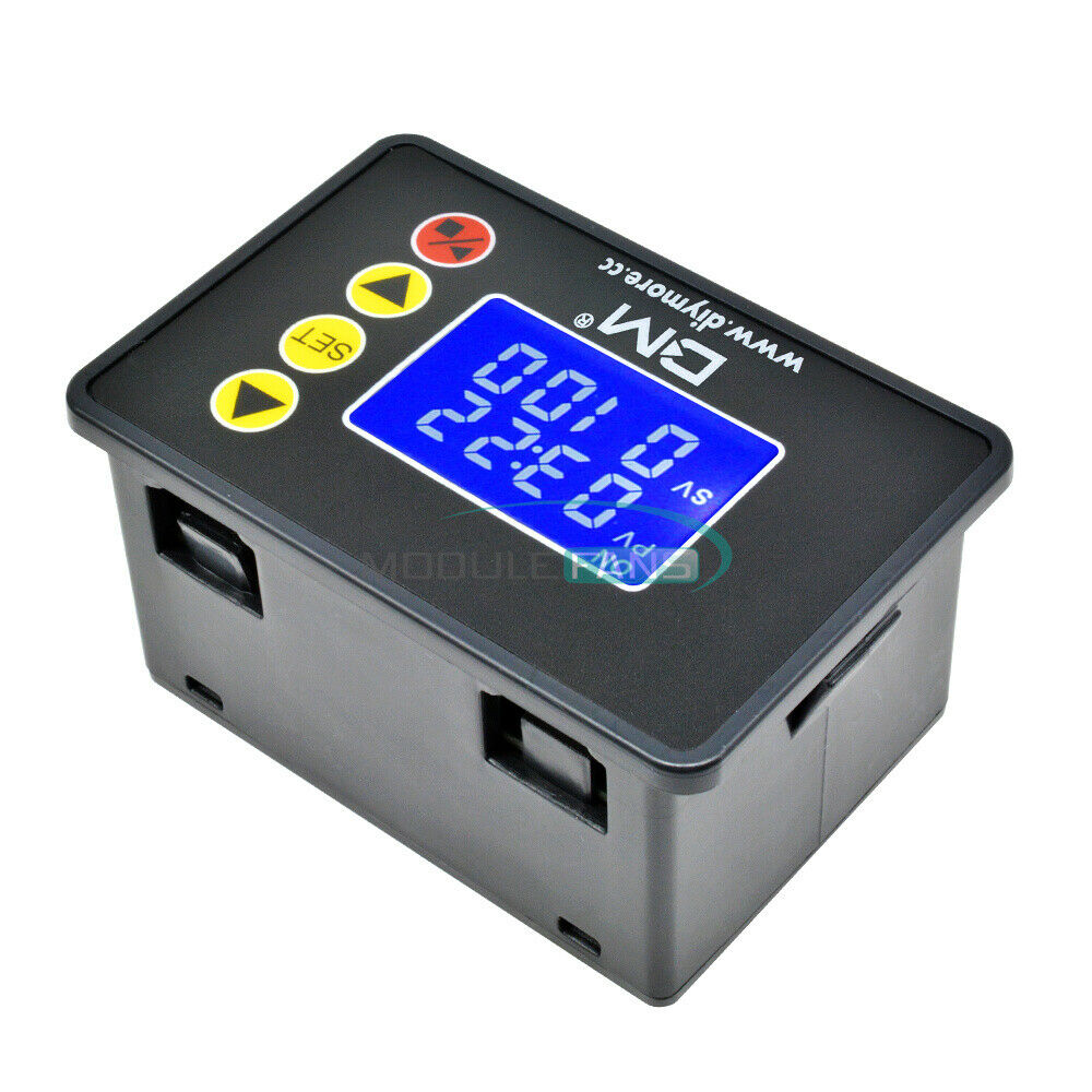 Microcomputer Time Controller Module Display 1.37"inch LCD DC24V 480W 0000~9999S