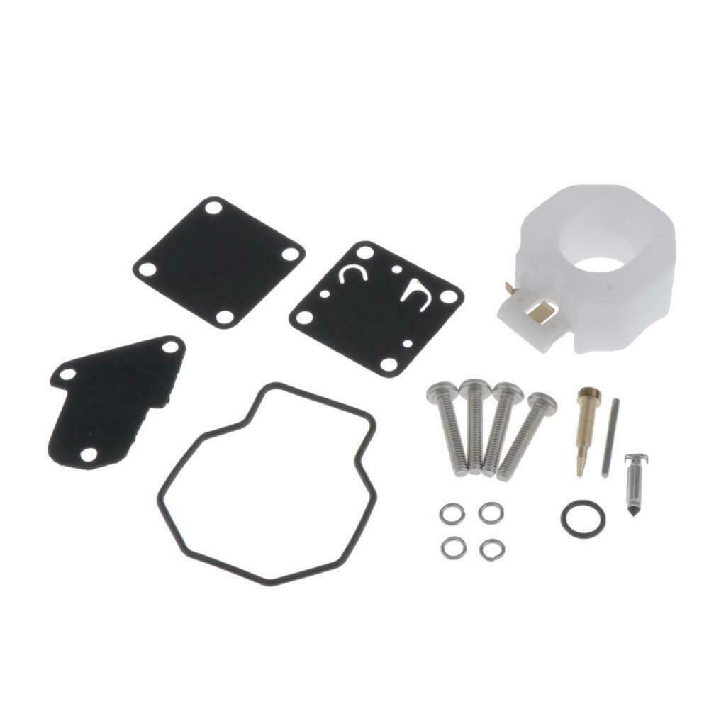 Carburetor Repair Kit - Carb Rebuild Tool Gasket Set For Yamaha 4HP 5HP Outboard