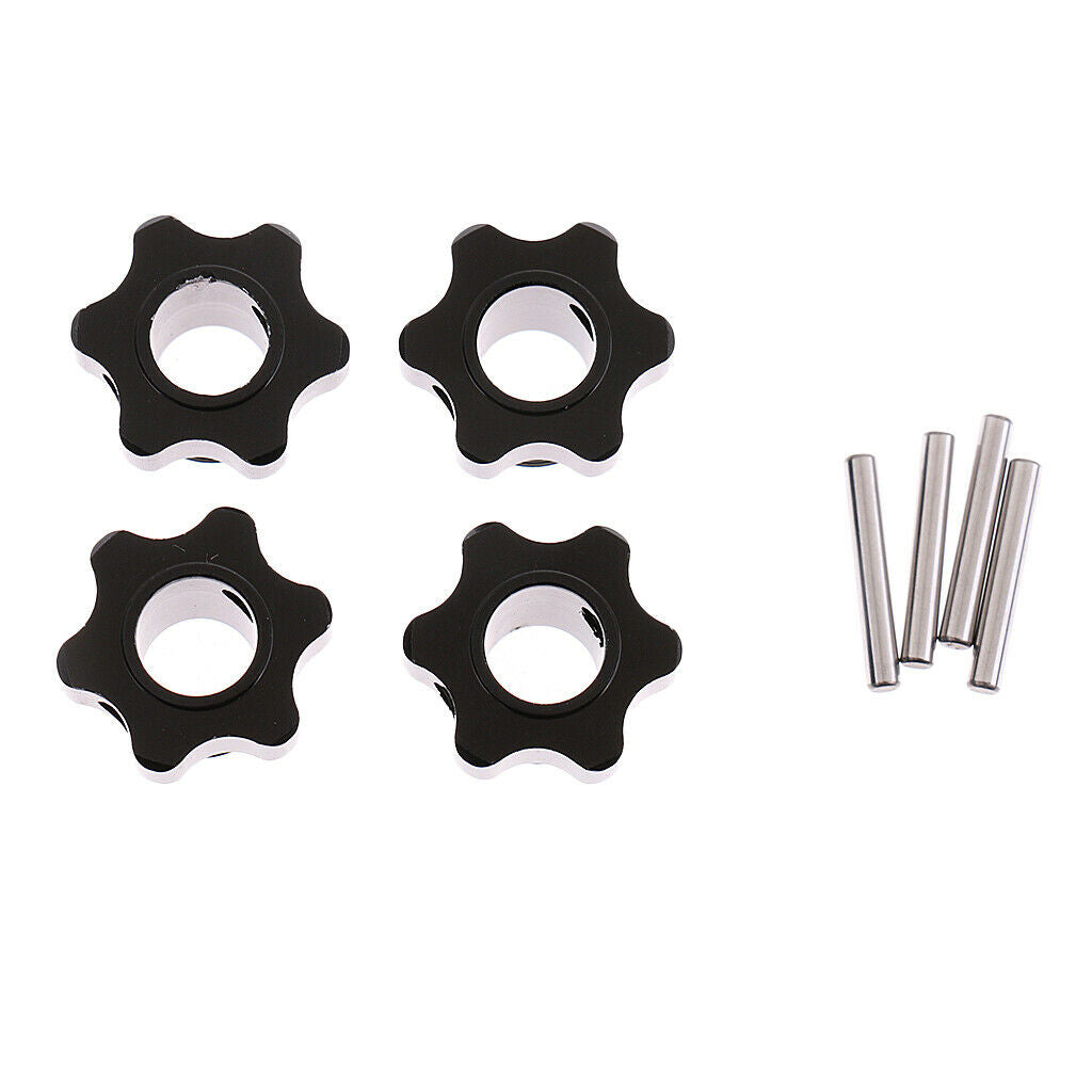 4pcs Universal Wheel Hex Hub 17mm Tire Adapter for 1/8 RC Crawler Car Parts