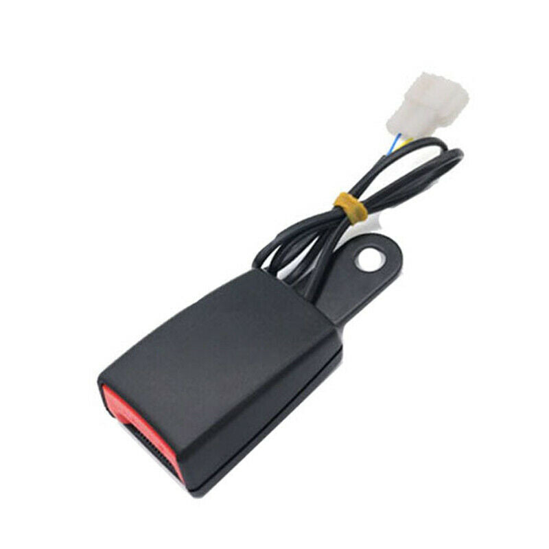 1PCS Car Vehicle Automatic Shrink Emergency Lock Belt With Alarm Function Black