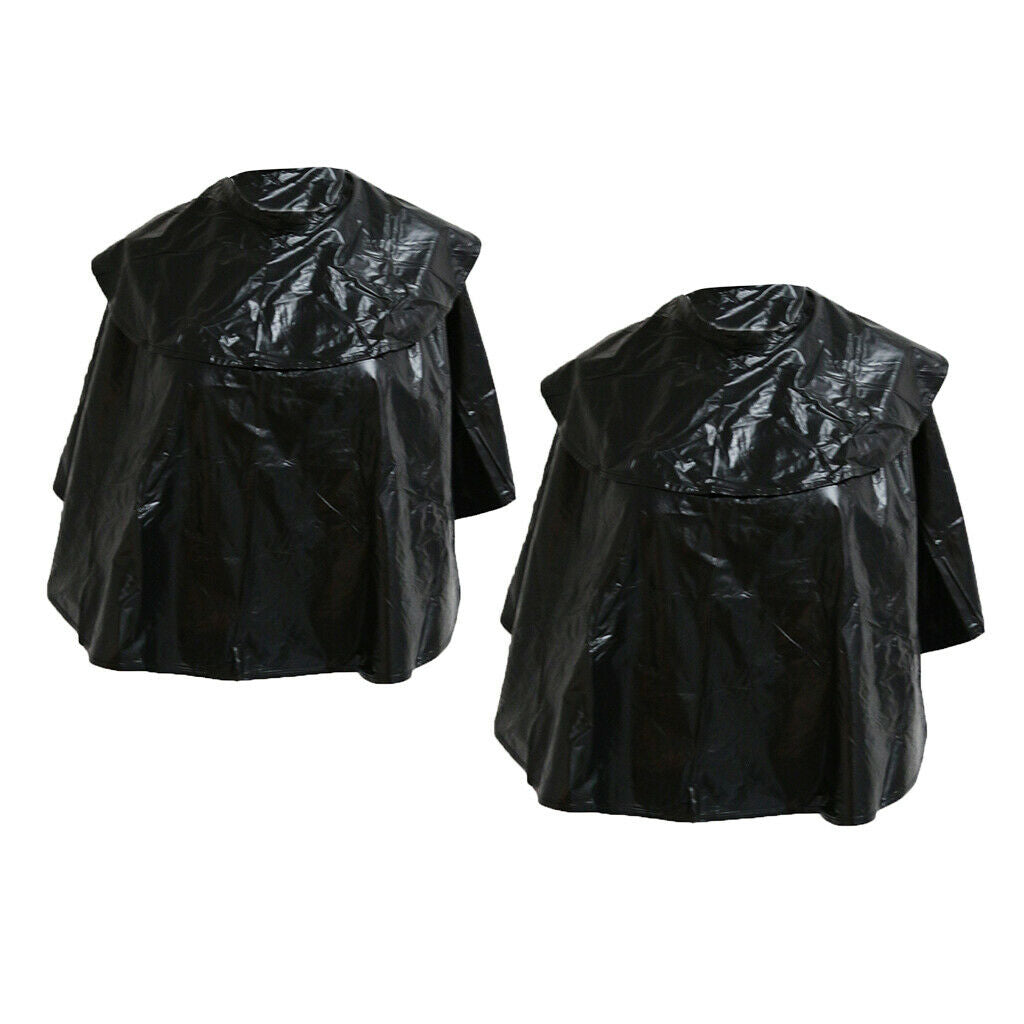 2pcs Hair Cutting Cape Salon Hairdresser Barber Stylist Gowns Cloth Apron