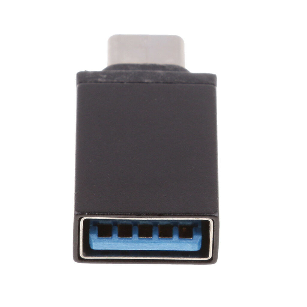 2 Pcs Aluminum Type-C to USB 3.0 Adapter with OTG Functions Reversible Plug