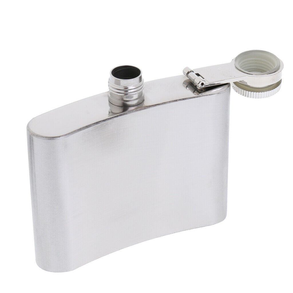 110ml Safe Hip Flask Flagon Drinkware Wine Whisky Pot for Fishing Hiking
