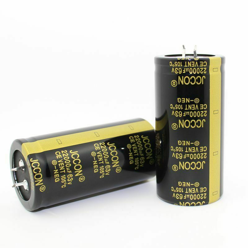 1pcs 63v22000uf Aluminum electrolytic capacitor Power filter capacitor 35x70mm