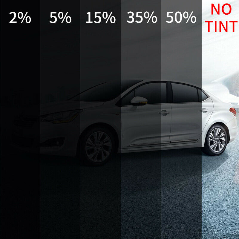 VLT20% Black Tint Auto Car Commercial Window Tinting Film 99%UV Proof Solar Tint
