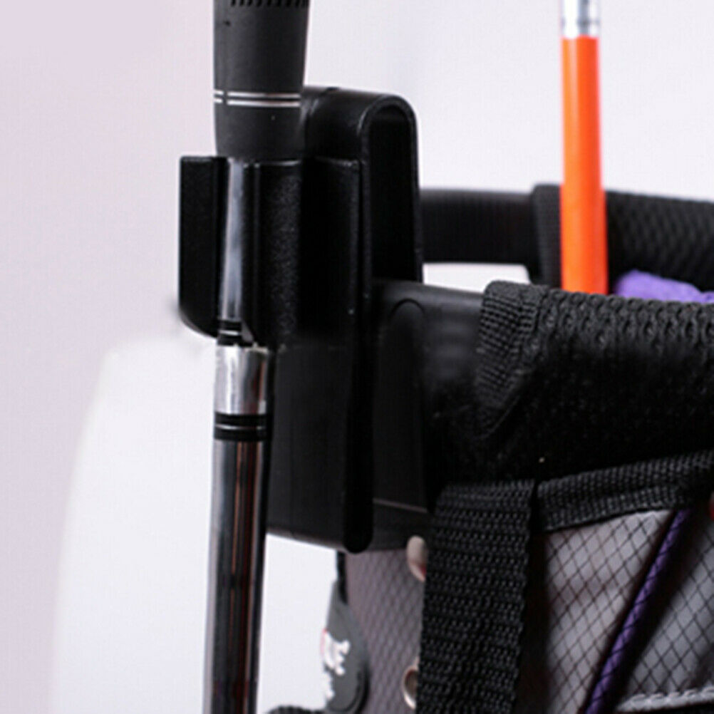 Golf Bag Clip On Putter Clamp Holder Putting Organizer Club Ball Marker  .l8
