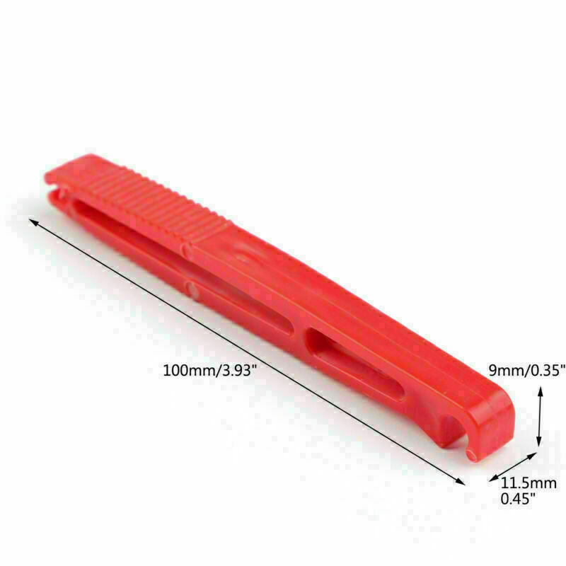 2 × Fuse Puller Car Automotive Medium Blade Tubular Fuse Extractor Red! CN
