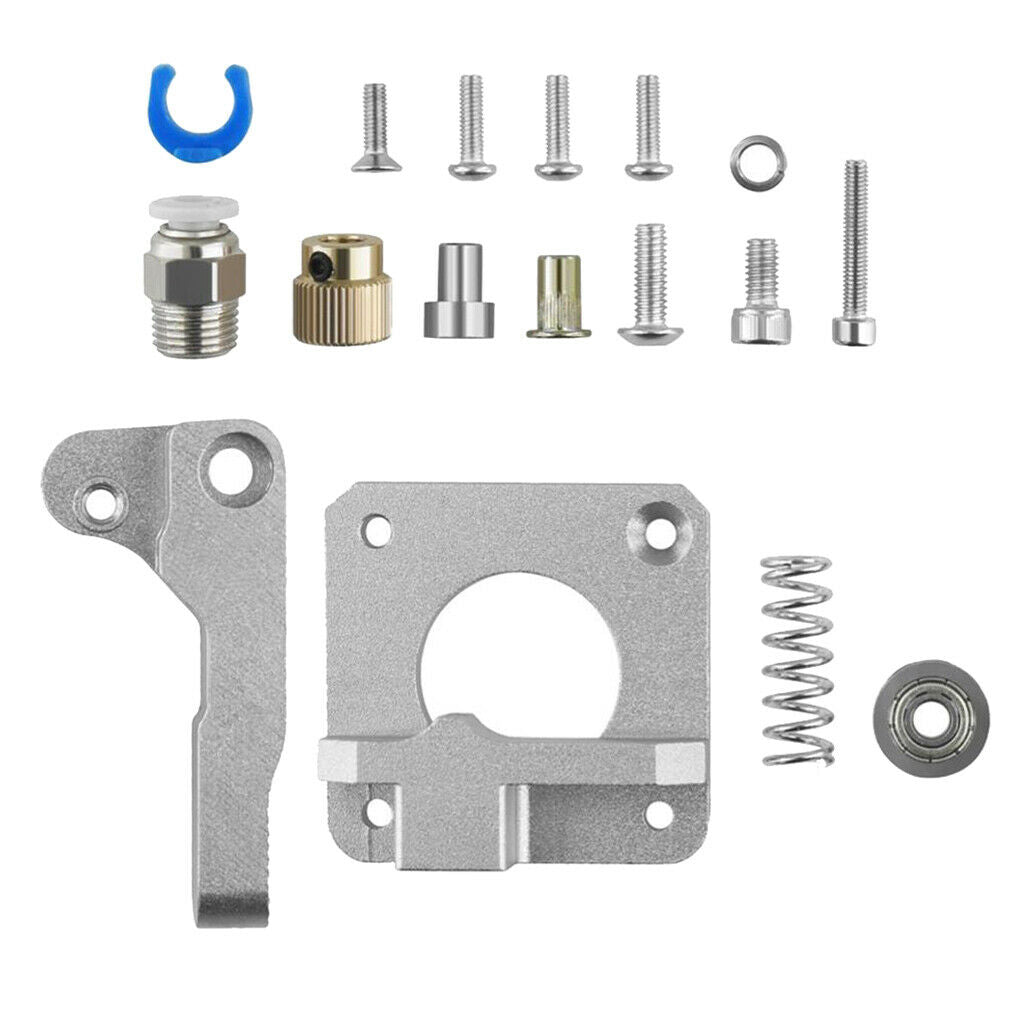Upgrade Aluminum Gray Right MK8 Extruder for Ender 3 CR10 CR10S PRO CR8 CR7
