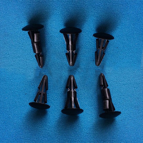 50pcs PCB Support Flat Spacer Plastic Rivet Nylon Natural 8mm