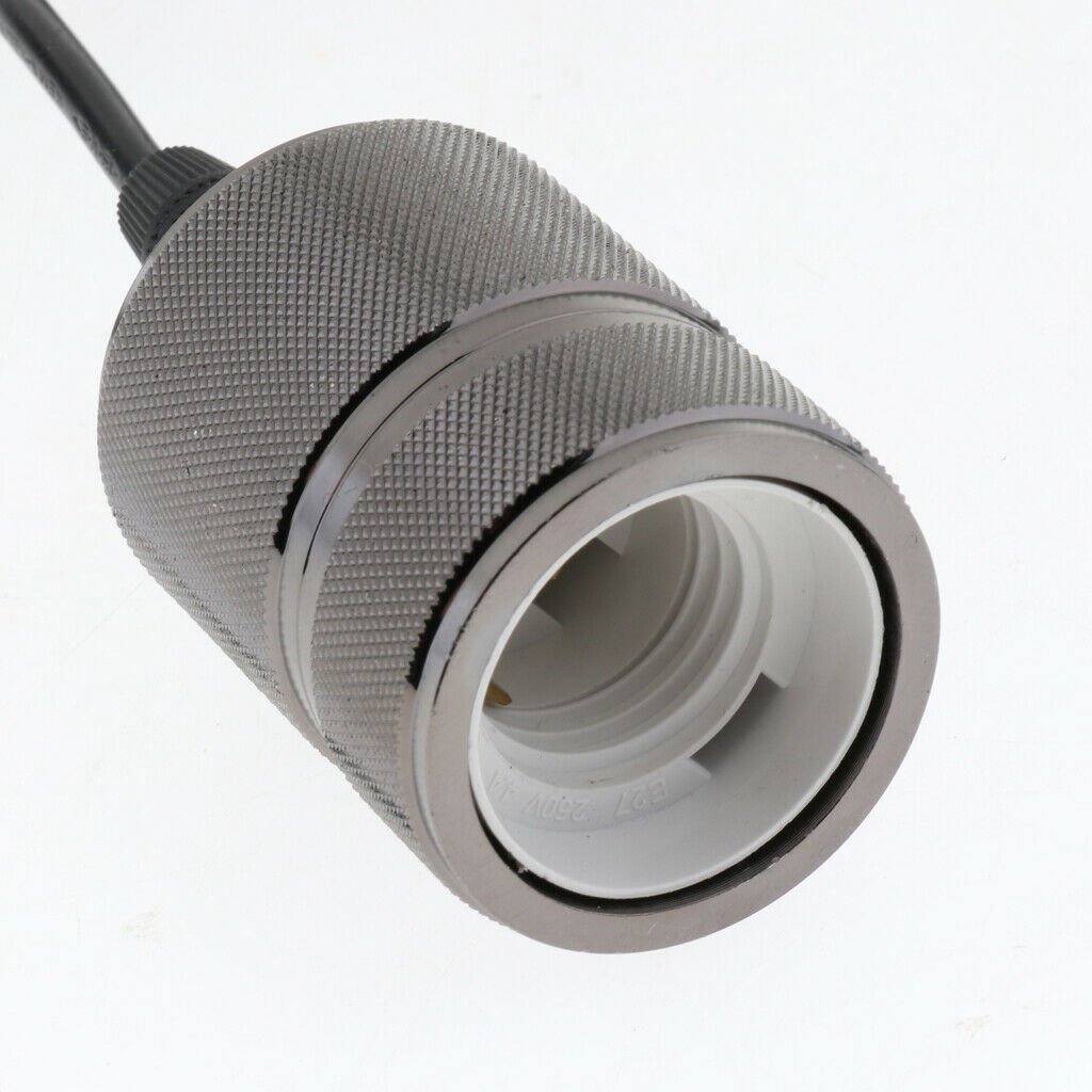 E27 Lamp Socket Light Fixture Replacement Industrial Style 110-240V 60 Watt 06