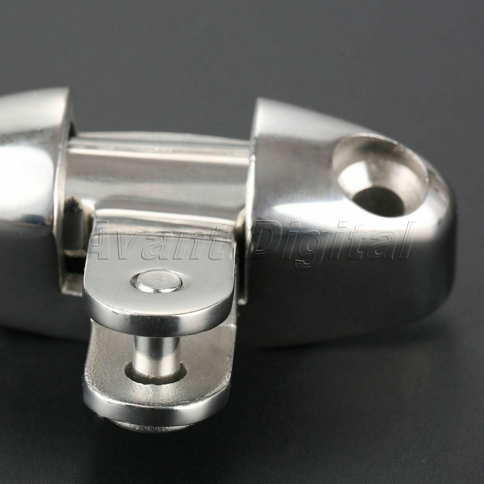 1x Boat Marine Grade AISI 316 Stainless Steel Deck Hinge Rotate 180 Degree 70mm