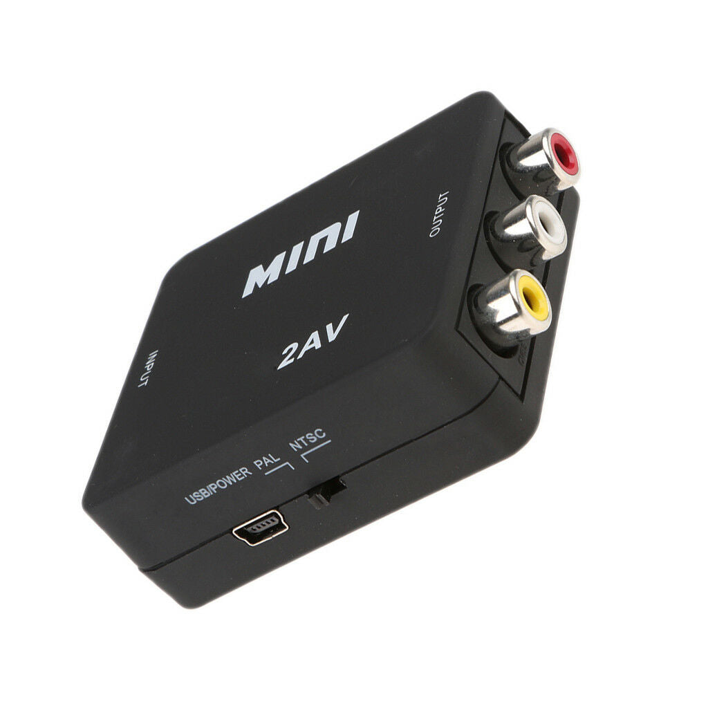 to AV Converter Cable Analog Digital Adapter with Audio for Laptop PC