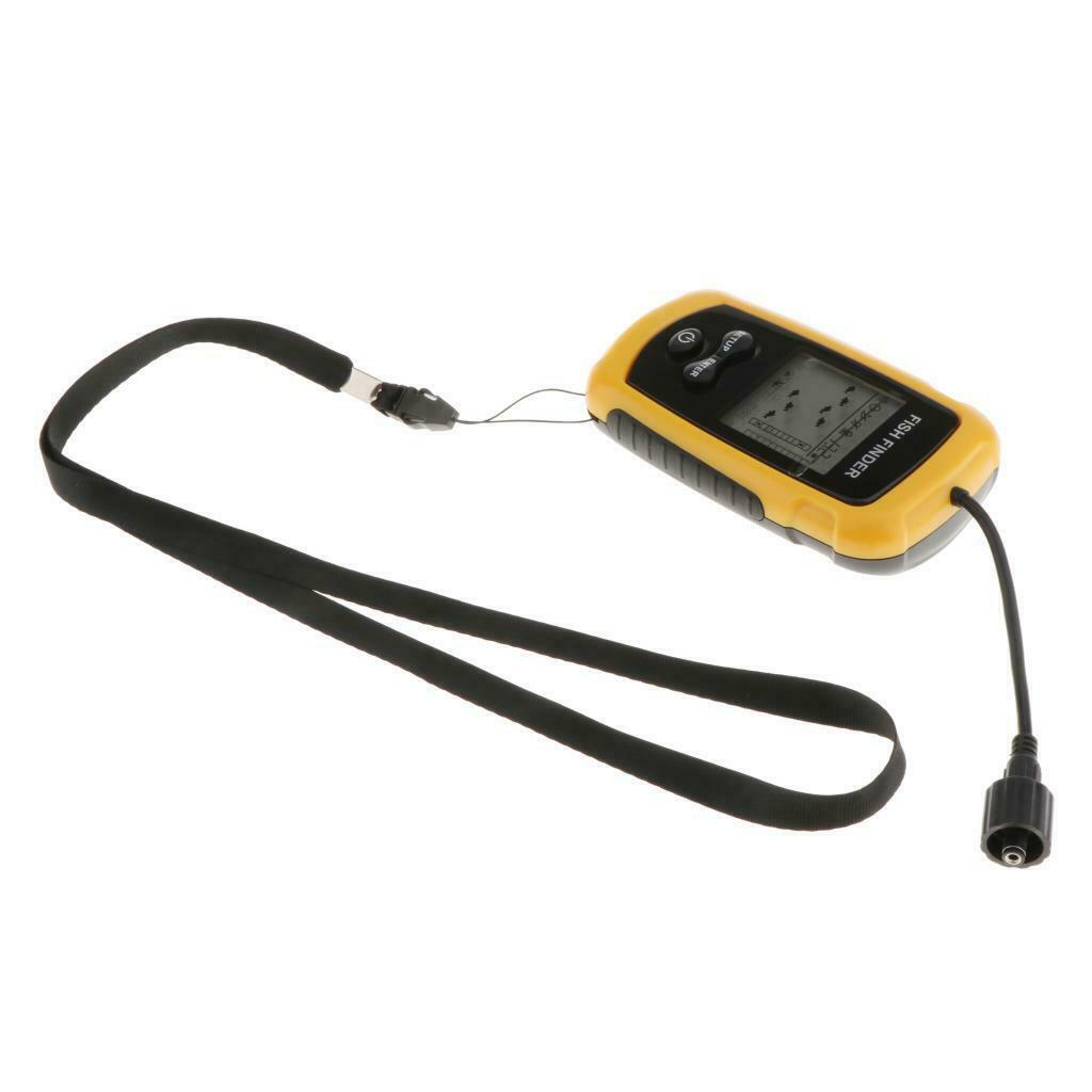 Finder LCD display fish finder module including transducer float underwater