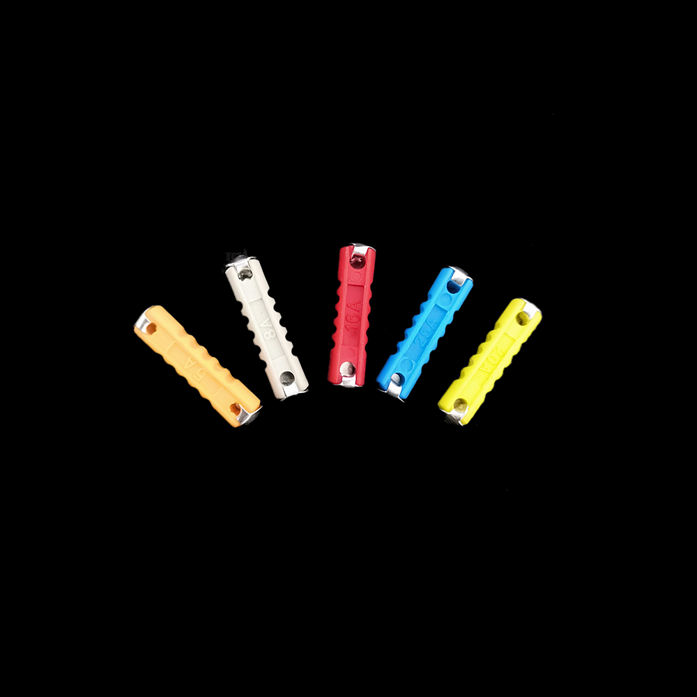 200Pcs Ceramic Continental Car Fuse Torpedo Fuses Kit 5A 8A 16A 20A 25AMP