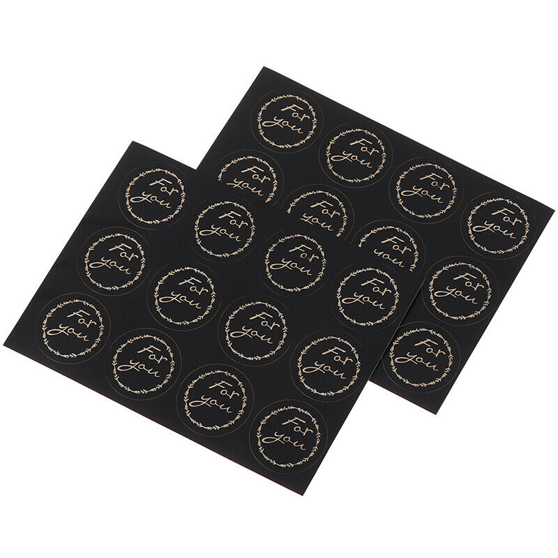 120pcs Round For you Sealing Label Stickers Baking DIY Party Gift Box Stick Tt