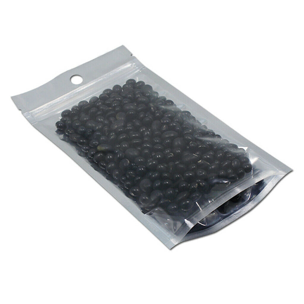 100 Pieces Mylar Bag Aluminum Foil Packing Bag Food Storage Pouches 18x26cm