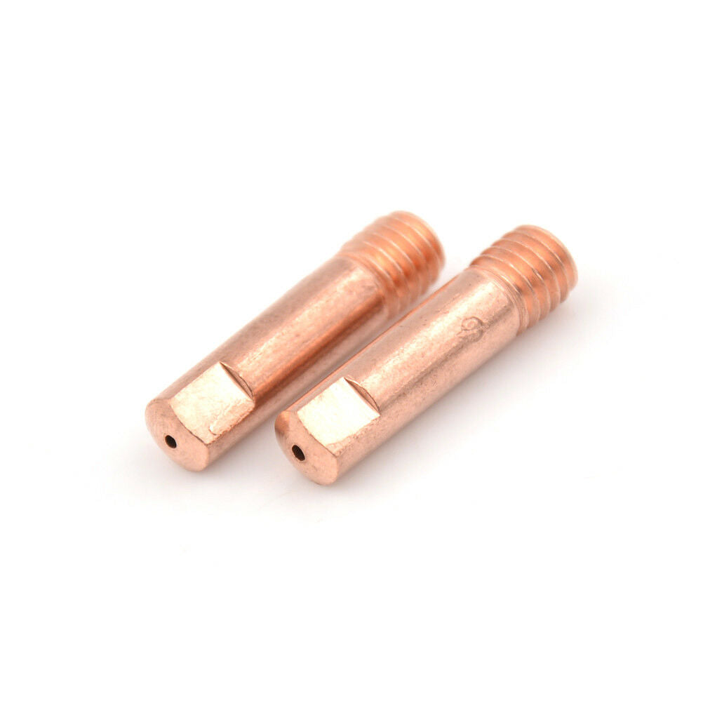 10x 1.2-15AK MIG/MAG M6 Weld Torch Welder Contact Tips Holder Gas Nozzle .l8