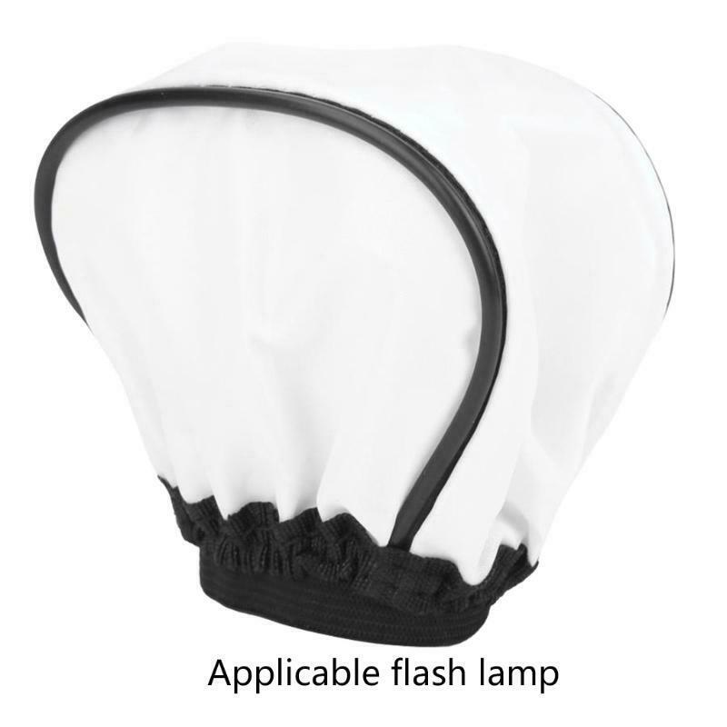 2 Pieces  Flash Light Speed Lights Mini Softbox Universal for DSLR Cameras