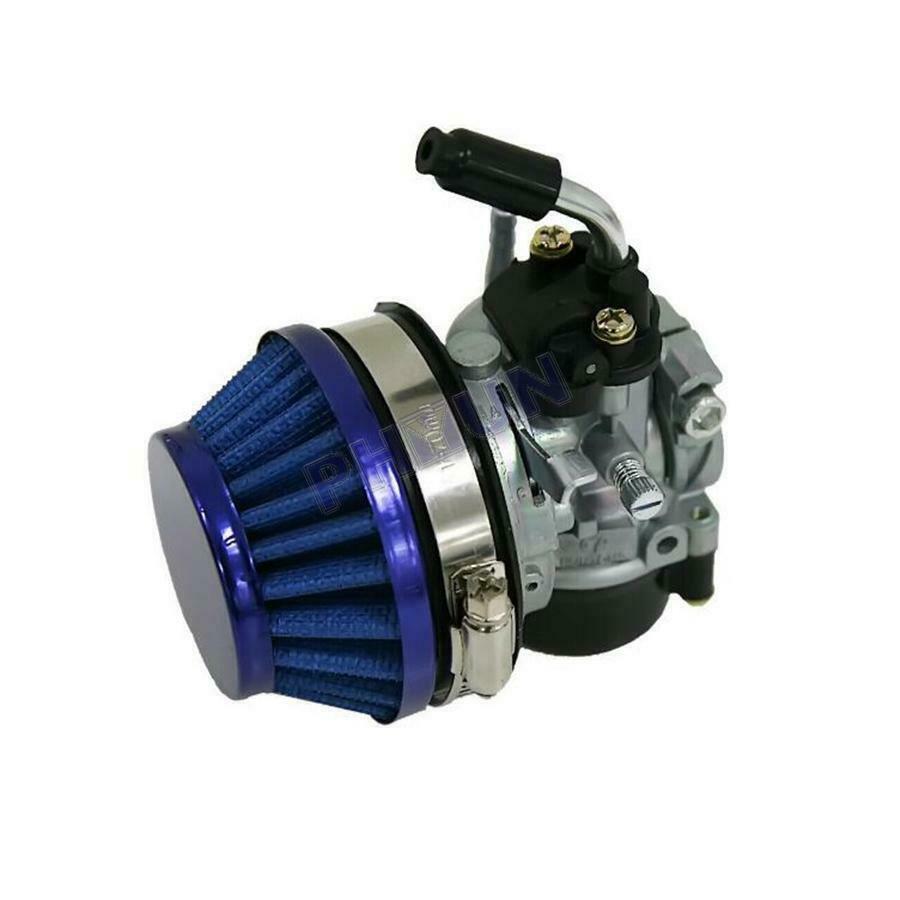 Carburetor 60mm w/ Air Filter For 49cc 50cc 60cc 66cc 80cc Engine Motorized Bike