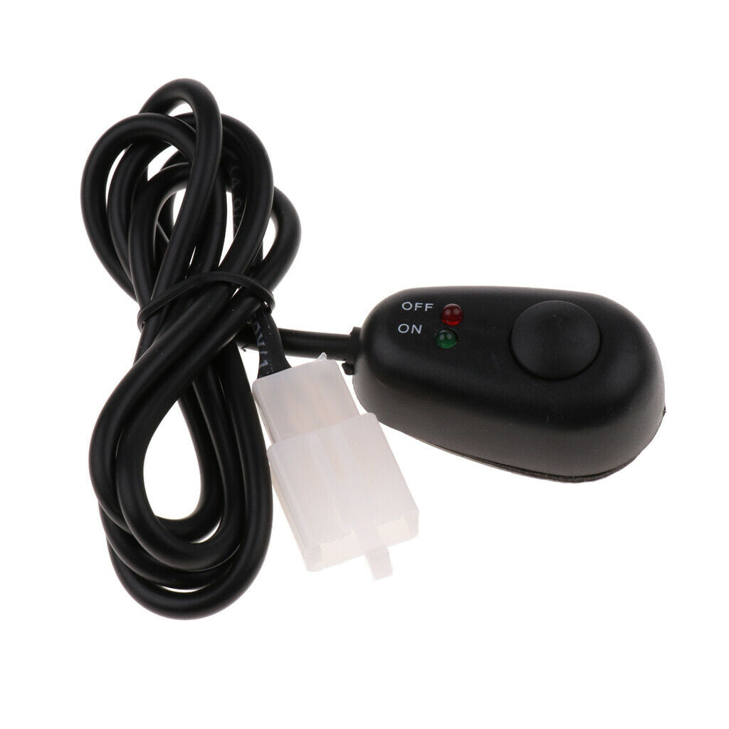 Car Push Button Switch Waterdrop Shape