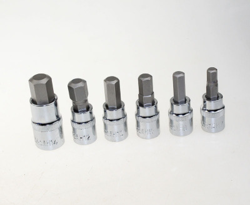 13Pcs 5-Lobe Star Plus Drill Socket Set Tamper-Proof 1/4 3/8 1/2 Set