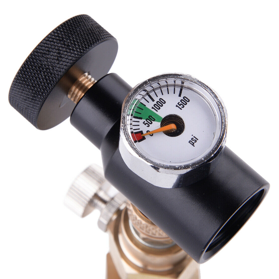 Soda Stream Cylinder CO2 Carbonator Refill Adapter Connector CGA320 Gauge Set
