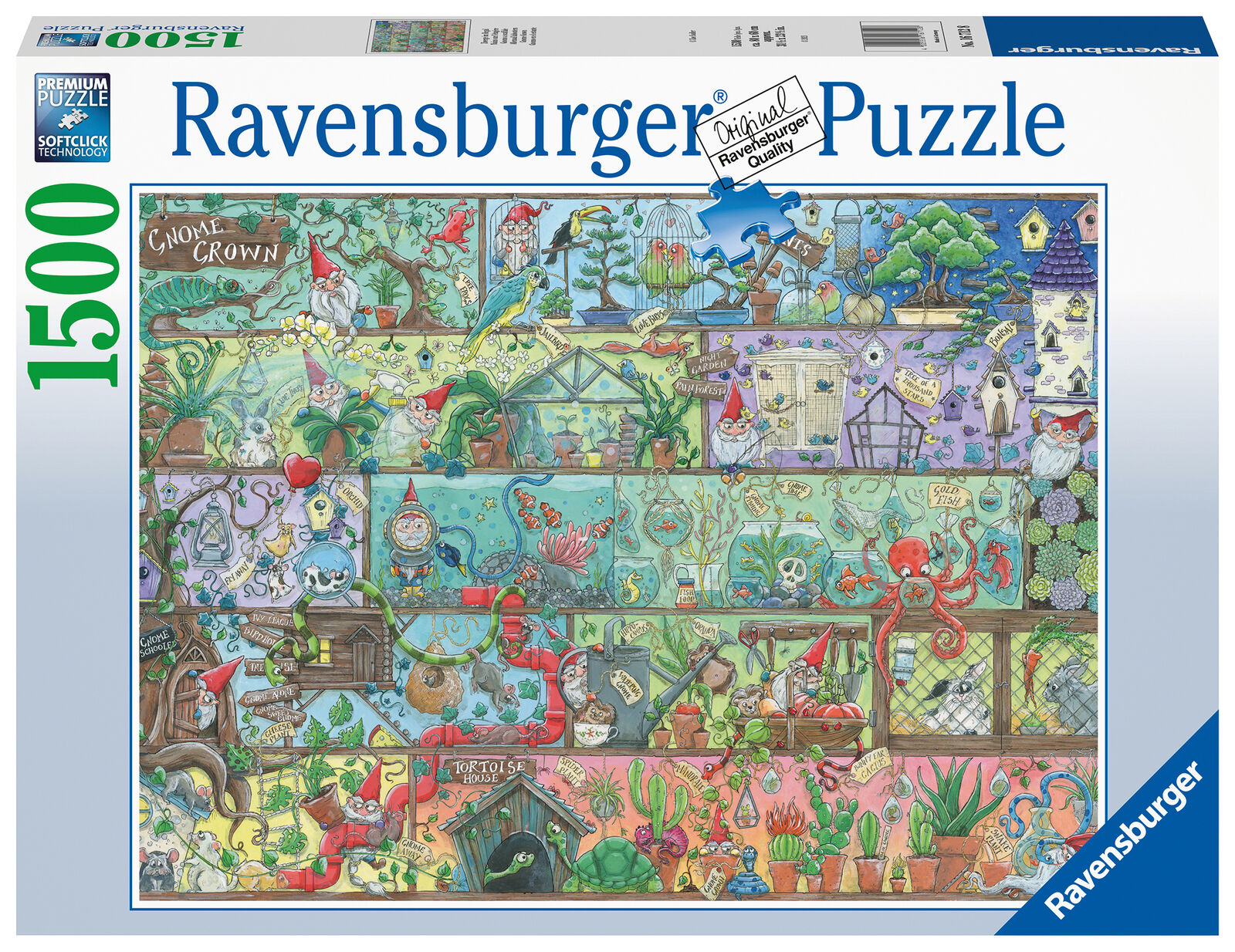 16712 Ravensburger Gnome Grown Jigsaw Puzzle 1500 Pieces Age 12 Years+