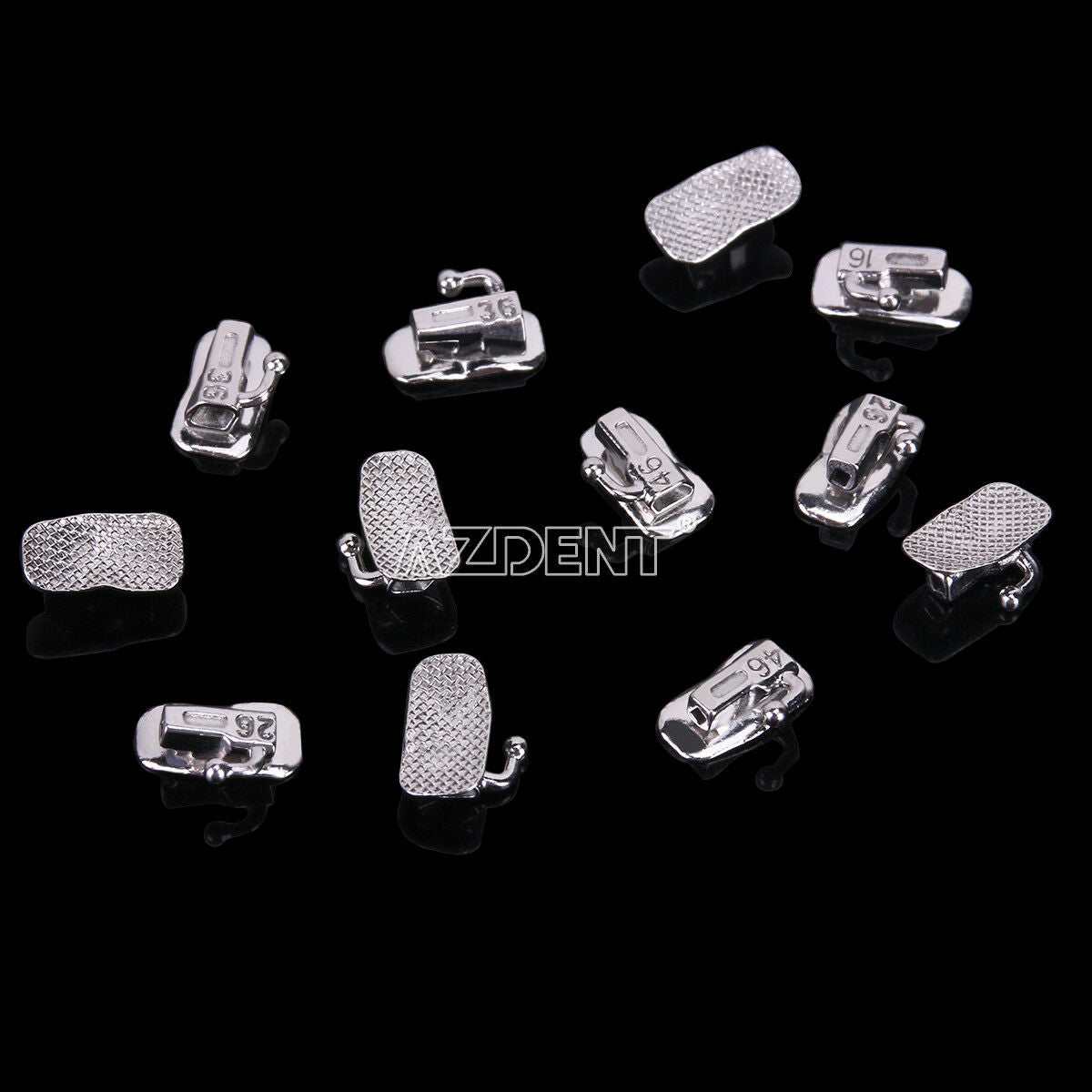 10 Boxes Dental Orthodontic Buccal Tube Roth 022" Bondable Non-Conv 1st Molar CA