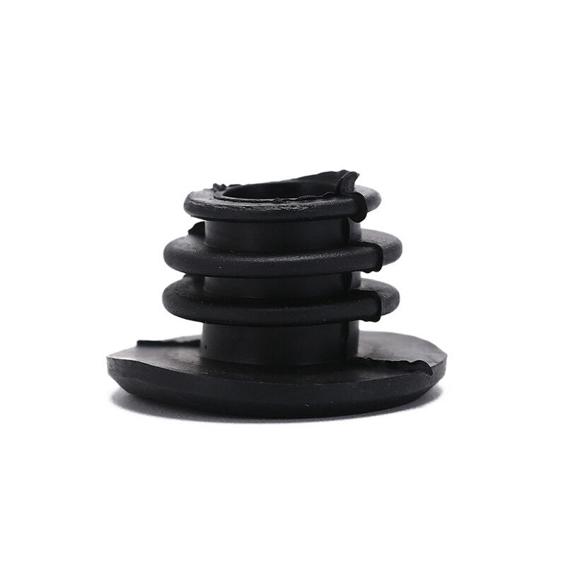 4pcs Bike Black Mini Rubber Grip Handlebar Bar End Plugs Stoppers Ca.l8
