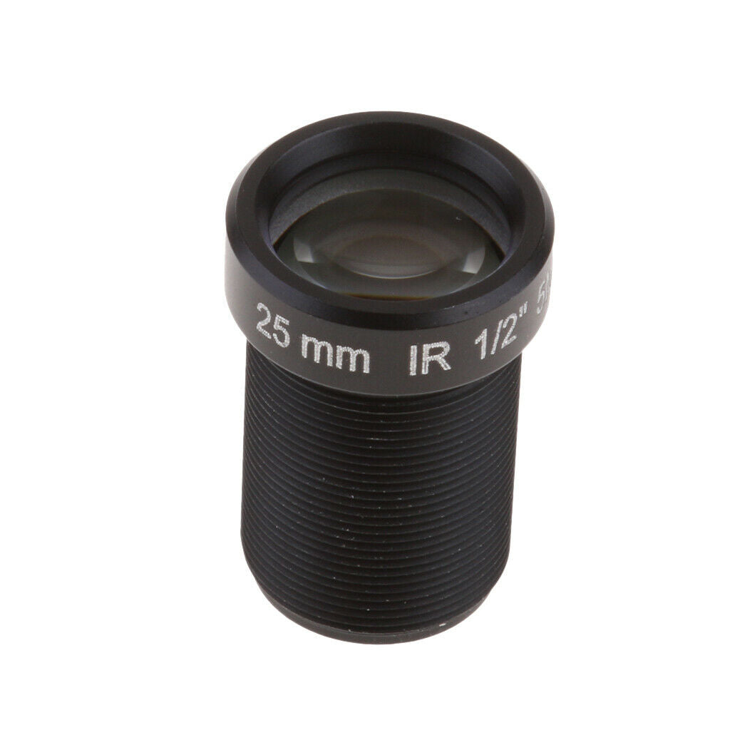 1/2" HD 5mp 25mm 15 ° IR Board CCTV Lens for Security IP Camera