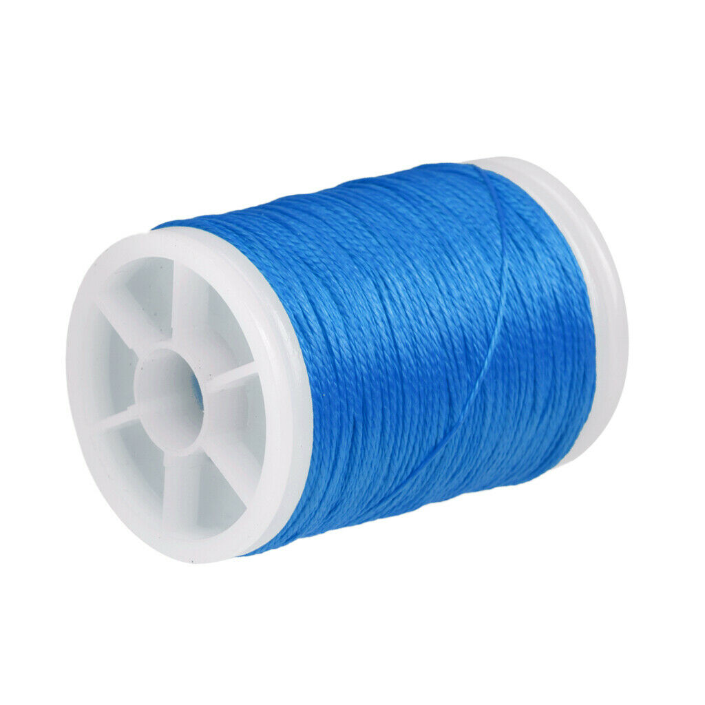 Pack of 2 120yard Bowstring Serving Material Wear-resistant Blue+Black